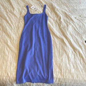 Zara Purple bodycon dress